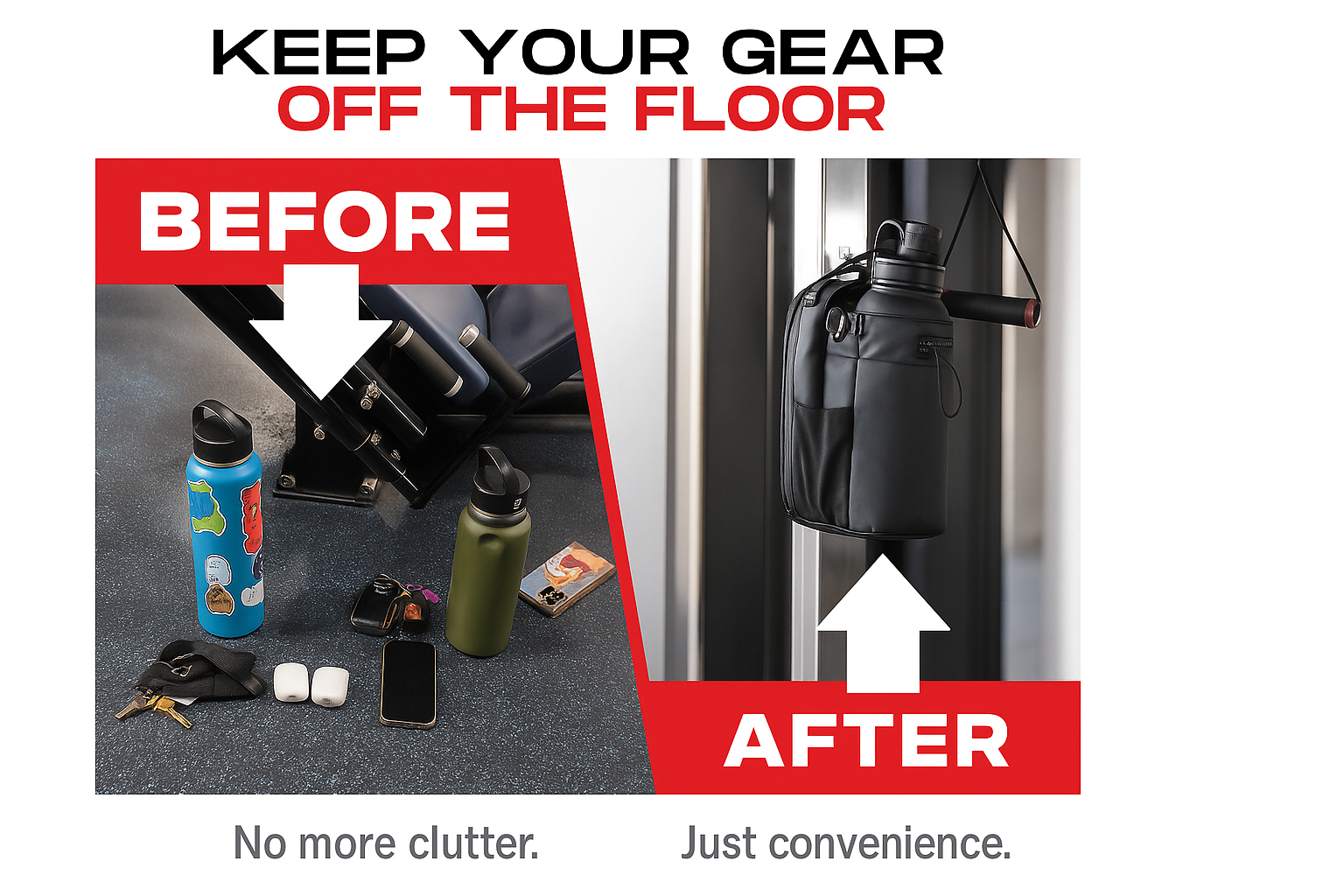 Magnetic Gym Bag™